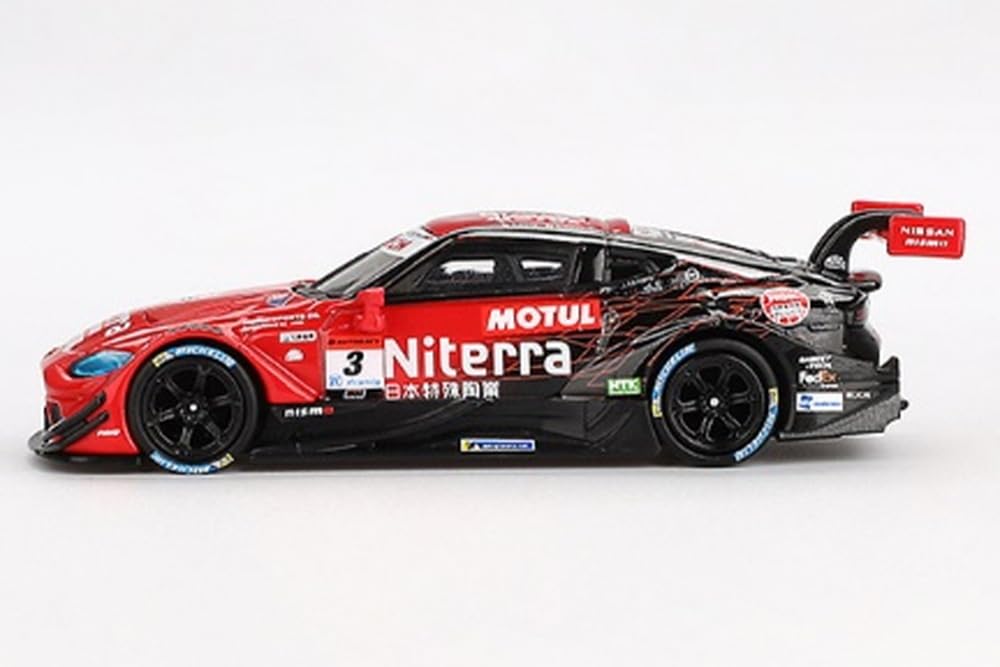 MINI GT 164 Nissan Z GT500 Серия SUPER GT 2023#3 Niterra MOTUL Z NDDP RACING (Левый руль) Готовое изделие MGT00765-BL