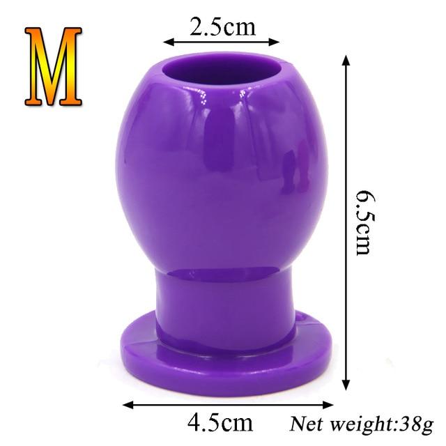 Невибрирующие анальные пробки полая анальная пробка силиконовая БДСМ клизма зеркало фетиш извращенец