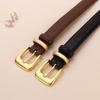 Кожаный ремень женский ремень студенческие джинсы декоративная одежда с ремнем женский тонкий ремень
