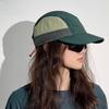 Retro 5-panel Quick-drying Baseball Cap Soft Brim Plaid Running Caps Breathable Peaked Cap  Men