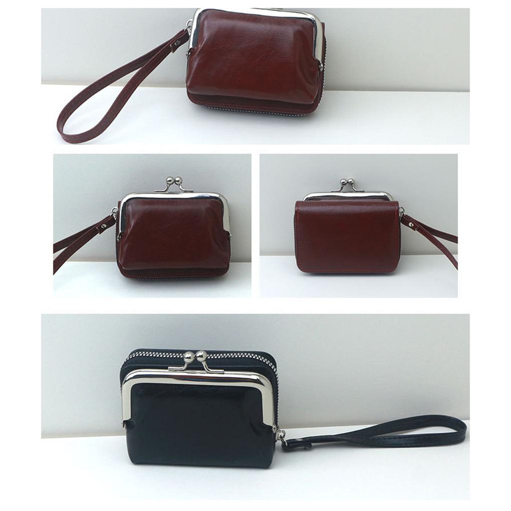 New Women PU Leather Wallets Female Short Hasp Coin Purses Ladies Portable Money Bag Large Capacity Card Holders Clutch