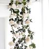 180cm Artificial Rose Flower Ivy Vine String Home Wedding Hanging Decoration Christmas Ornament