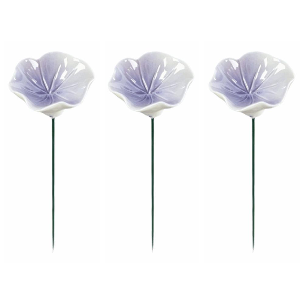 3pcs Garden Decoration Bee Watering Station Flower Shape Insect Drinking Cup Outdoor