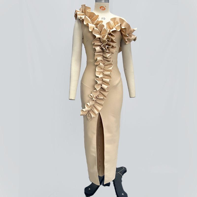 Annual Meeting Festive Bandage Evening Dress