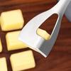 Stainless Steel Cheese Slicer Handheld Butter Cheese Cutter Right Angle Butter Knife Spreader Cheese Chopper for Home Kitchen