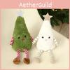 Cute Soft Plush Christmas Tree Doll Decorative Figurine Perfect For Holiday Cheer