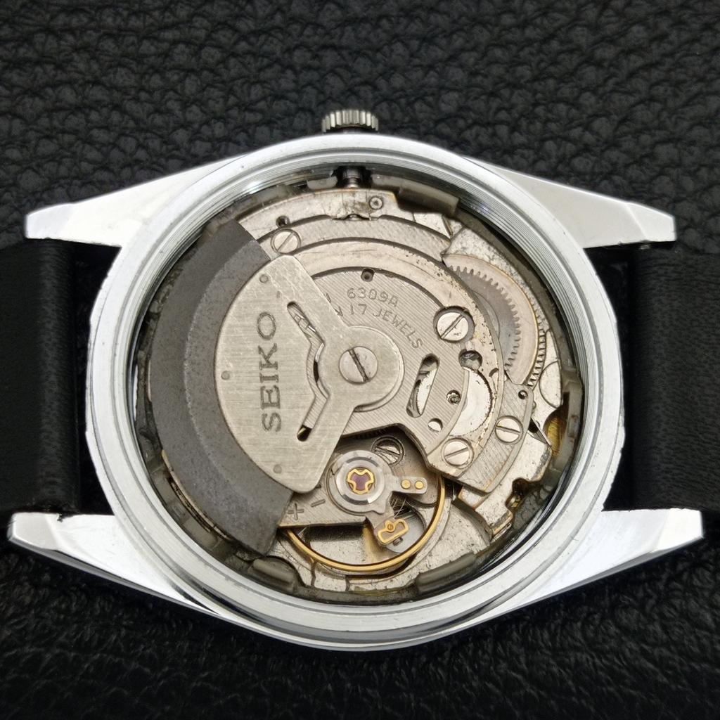 ОТРЕСТАВРИРОВАННЫЕ ВИНТАЖНЫЕ МУЖСКИЕ ЧАСЫ SEIKO 5 AUTOMATIC 6309A ЯПОНИЯ БЕЛЫЕ a442844-6