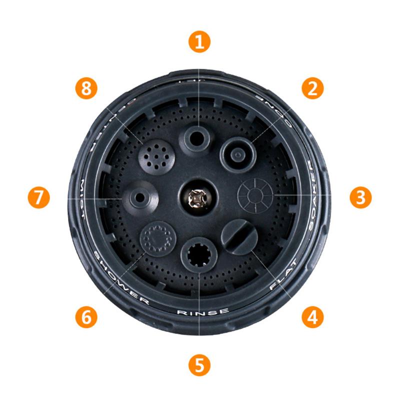 Спрей для полива газона, многофункциональная автомойка, прочные ручные инструменты высокого давления, шланг, насадка для полива сада