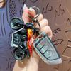 Крутой Мини-Мотоцикл Harley Машинка-инерционка Брелок для ключей Подвеска на Школьную сумку Креативный Маленький Подарок