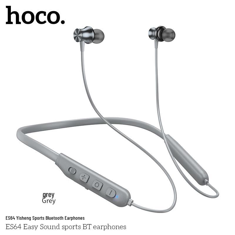 HOCO. Bluetooth-наушники-вкладыши с шейным ободком ES64