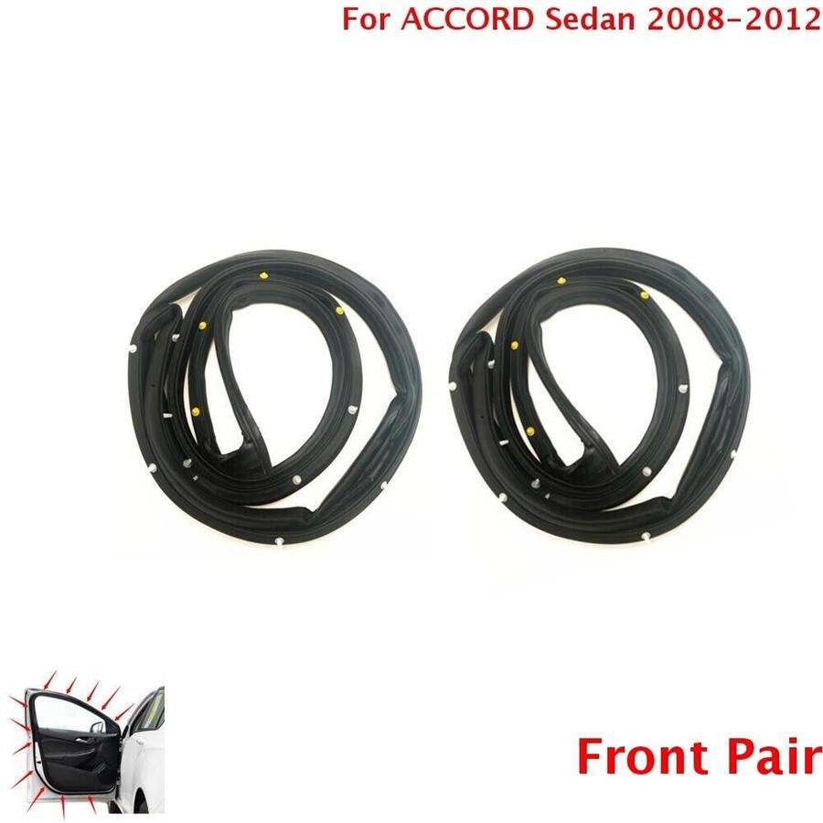Для седана Honda ACCORD 2008-2012 Новый передний парный уплотнитель двери молдинг уплотнитель