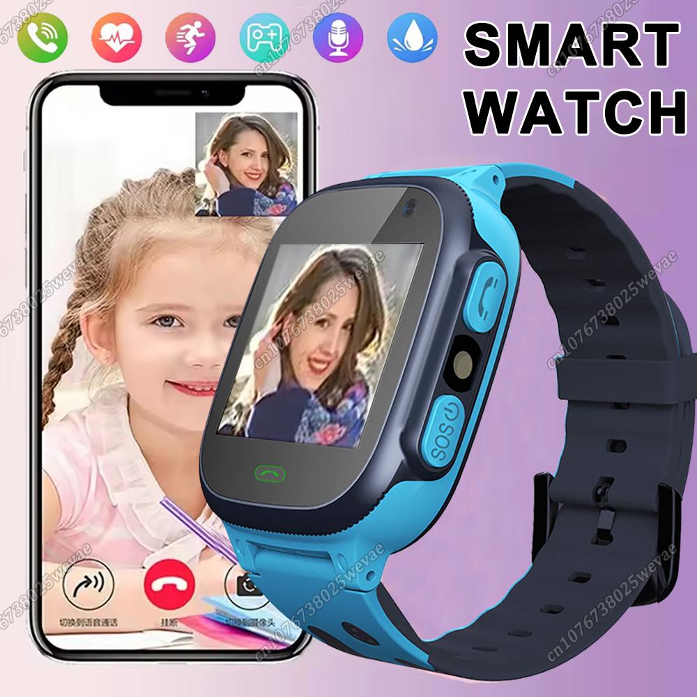 Kids Smart Watch Child HD Touch Screen Call Games SOS GPS Positioning Smartwatch Boy Girl Children Gift For Android IOS
