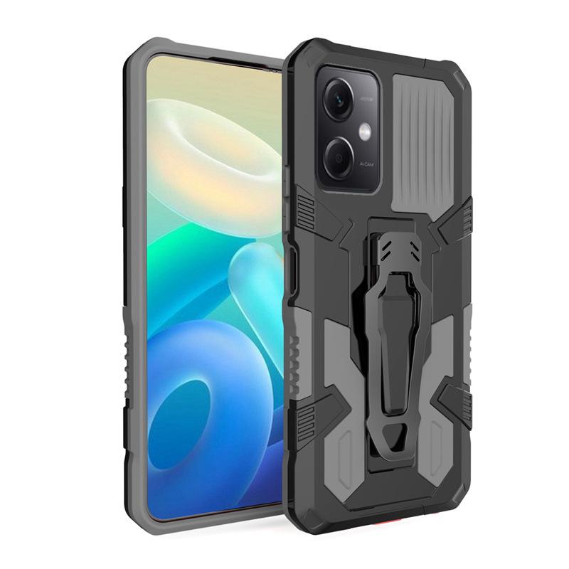 Применимо к чехлу для мобильного телефона Xiaomi Redmi note12Pro Mecha Warrior, держателю для Redmi note11, набору для note10