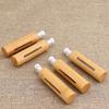 1/3/5/10Ml Bamboo Wood Bottle Perfume Stainless Roll Oil Perfume Empty Bottle