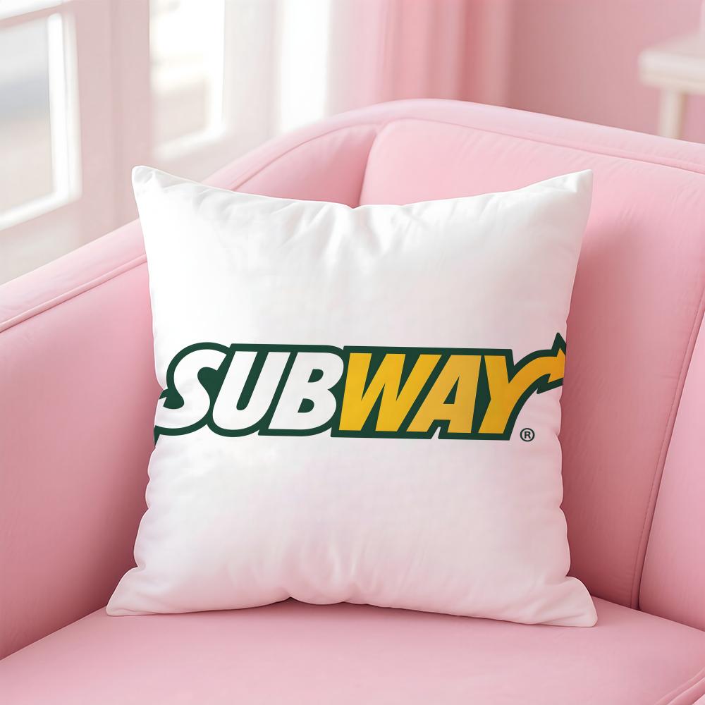 Чехол на подушку S-Subway для дома и автомобиля, многоцелевой чехол на подушку - Двусторонний, Мягкий и прочный для ежедневного использования