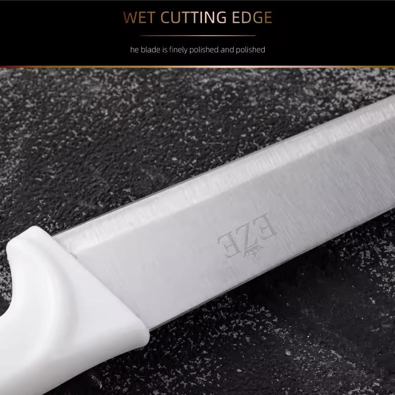 White Kitchen Knife Sharp Blade Fruit Knife Stainless Steel Household Fruit Paring Cutting Knives and Accessories