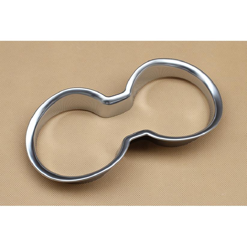 Передняя крышка держателя стакана для воды для Jeep Cherokee KL 2014 - матовый хром