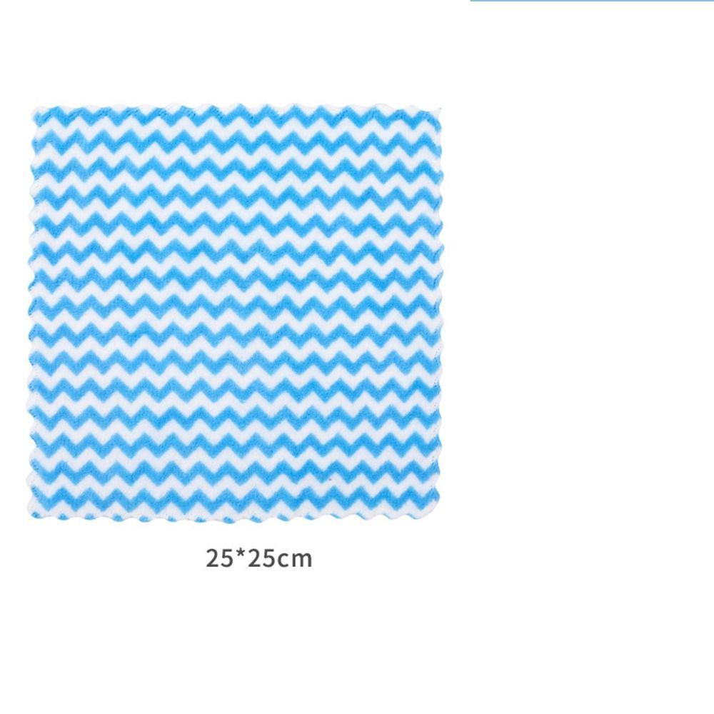 Thickened Cationic Dishcloth Coral Fleece Cleaning Cloth New Dishwashing Towel  Kitchen