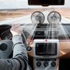 USB Car Fan Car Fan Dashboard Mounted Powerful Wind Low Noise 360 Rotating Car Dashboard Fan For Boat RV SUV Home Sedan Auto