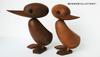 (hej!e) Duck Large, Hans Bülling, Scandinavian Art, Reproduction Figurine