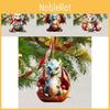 Cute Cartoon Dragon Egg Acrylic Hanging Ornament For Festive Car Interior Decor