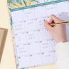 Monthly Layout Wall Calendar Spacious Hanging Calendar 18-Month Calendar  Family Planning