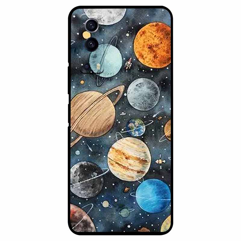 Для vivo Y72 5G Чехол Ударопрочный Мягкий силикон ТПУ Задняя крышка Для vivo Y52 5G Чехлы для телефона для vivoY72 Y 72 52 5G Чехол Милый Capa