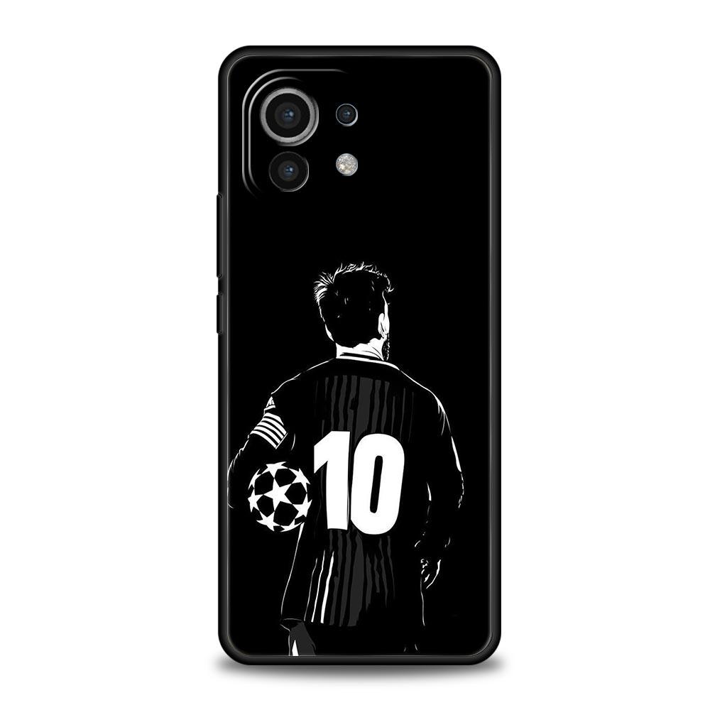 Чехол для телефона Футбол 10 Игроков для Xiaomi Mi 17 Pro Max 15 14 13 12 11 Ultra 15T 14T 13T 12T 11T Pro Lite Мягкий ТПУ Корпус