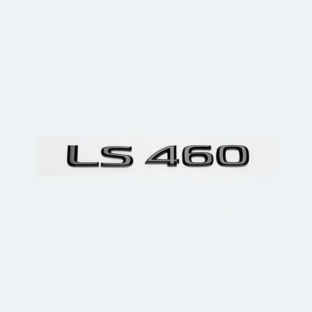 Front or Side or Rear Trunk Badge ABS Sticker For Lexus F SPORT LS LS350 LS400 LS460 LS460L LS500 LS500h LS600hL badge stickers
