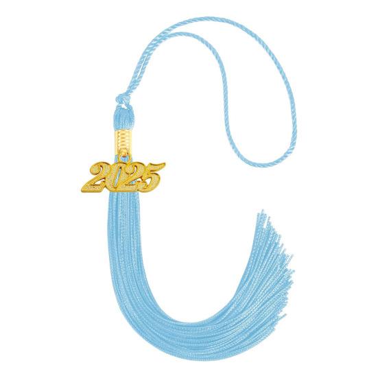 Выпускная кисточка 2025 года 9-дюймовая кисточка с подвеской 2025 года Стандартная кисточка Памятный подарок для выпускных церемоний Фотографии