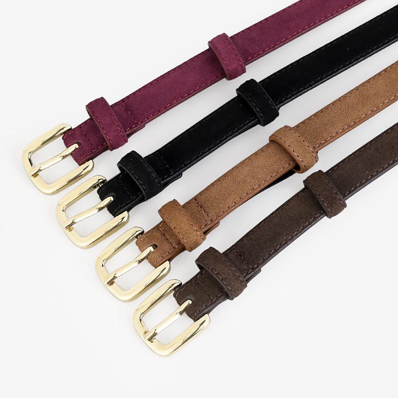 Women Leather Belt With Alloy Buckle For Business And Casual Wear