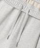 MUSINSA STANDARD One-Tuck Long Bermuda Sweatpants [Melange Light Grey]