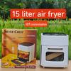 Большая вместимость 6 л многофункциональная интеллектуальная фритюрница с сенсорным экраном