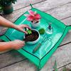 1pc Planting Mat 33cm -100cm Garden Potting Pad Foldable Garden Plant Flower Pot Transplanting Waterproof Mats Plant Accessories