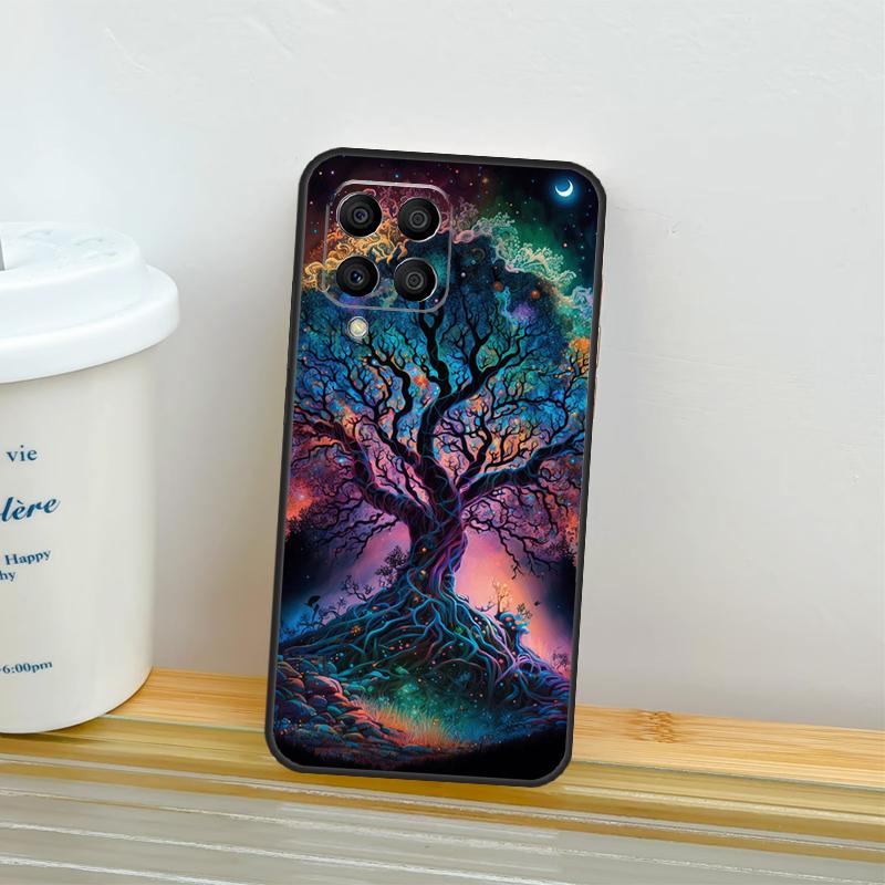 Tree of Life Space Galaxy Stars Case For Samsung Galaxy M52 M32 M12 M16 M14 M54 M13 M33 M53 M56 M36 M31 M11 M35 M55 M15 M06