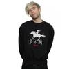 Disney Mens Mulan Movie Wind Silhouette Sweatshirt