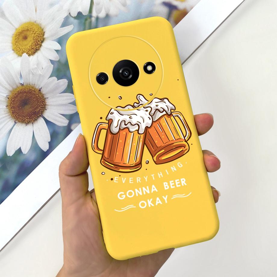 For Xiaomi Redmi A3 Case Back Cover Ultra Soft TPU Bumper Xiaomi Mi A3 Funda RedmiA3 A 3 MiA3 Matte Silicone Coque Cactus Marble