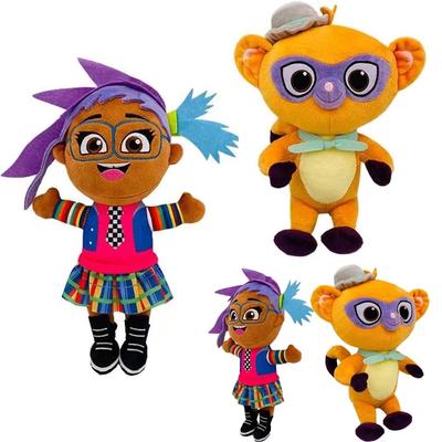 Новый мультфильм Vivo Monkey Plush Toys Kinkajou&Andrés Marta Sandoval Rosa Gabi Vivo Plushie Doll Рождественский подарок для детей