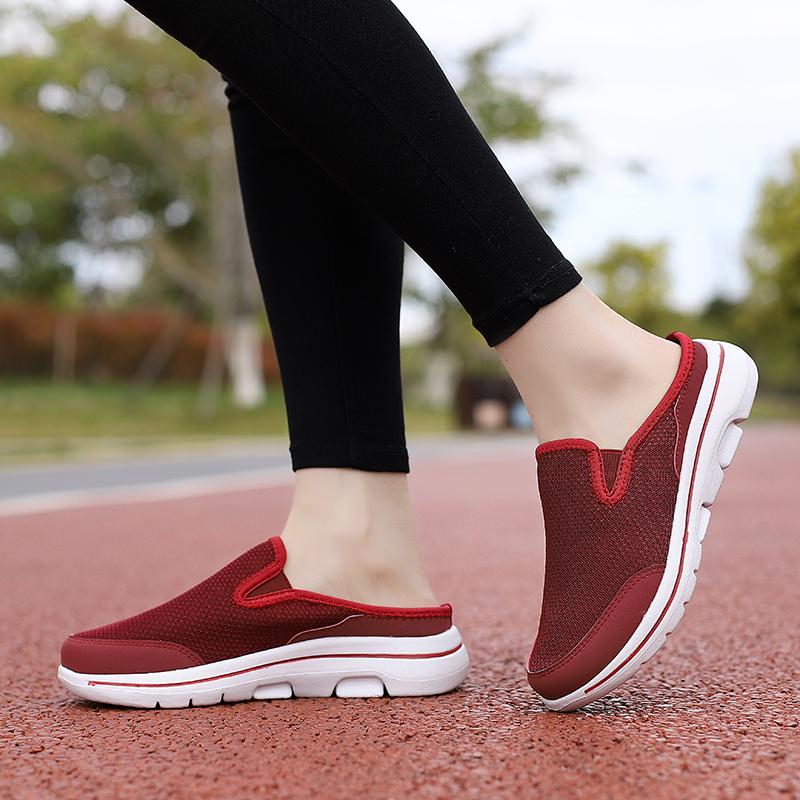 Men's Slippers Net Breathable EVA Ultra -light Convenience Home Slippers Women's Large Size Slippers