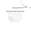 10Pcs 3/5/10/15CM Blanks Acrylic Circle Dis Transparent Transparent Disc  Paintings