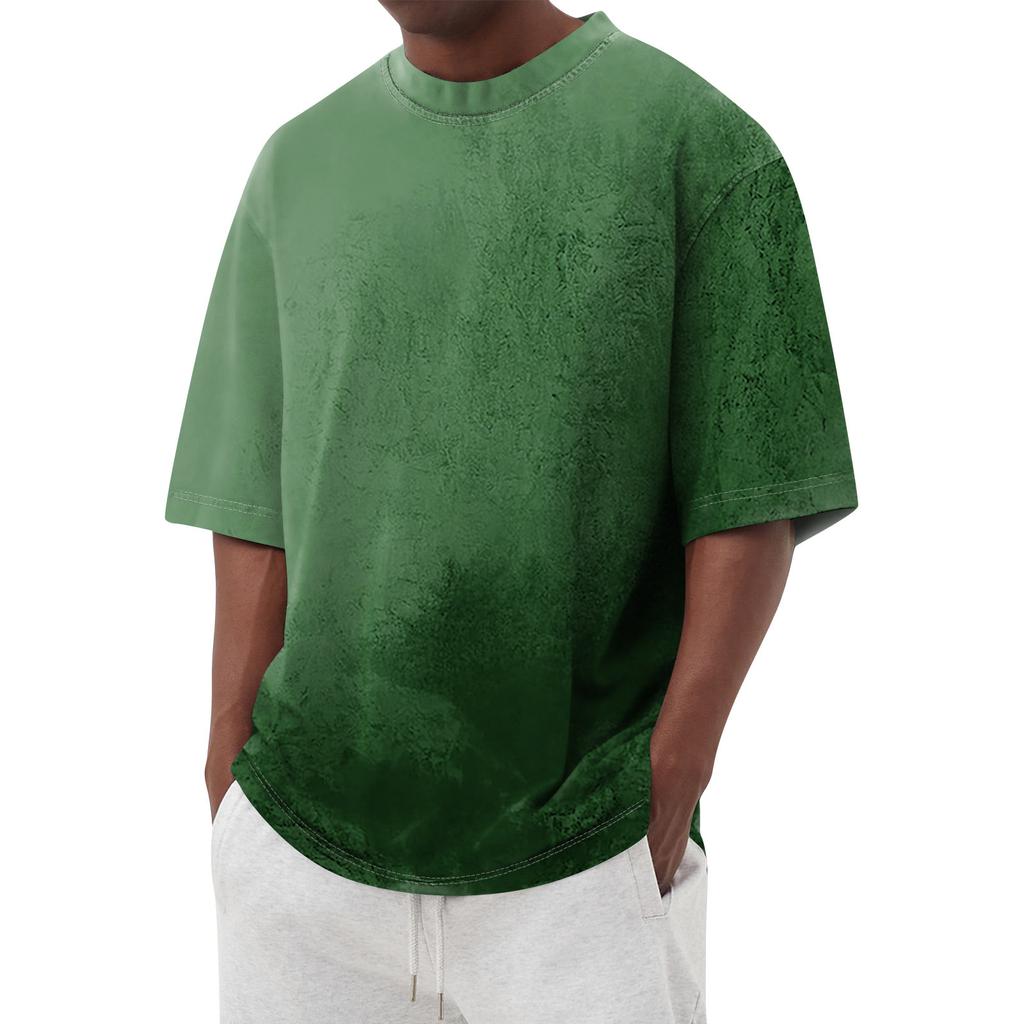 Men's T-shirts Graphic Printing Street Casual Short Sleeve Printed Clothing