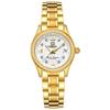Carnival Couple's Watches, Automatic, Luminous Hands, Calendar, Gold/White