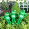 3 шт., подставка для рук, лягушка, горшок для растений, ножки, держатель для цветочного горшка для дома и улицы, подъемная стойка, лягушка, статуэтка, скульптура, украшение