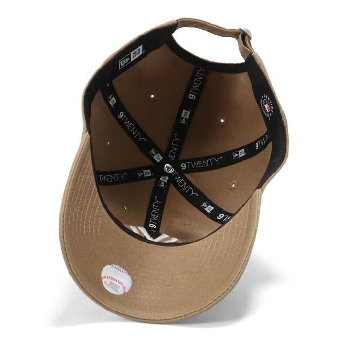 [New Era] 9TWENTY Cap MLB NY Khaki/White M/L 920 WASHED NEYYAN KHA SWHT 25J