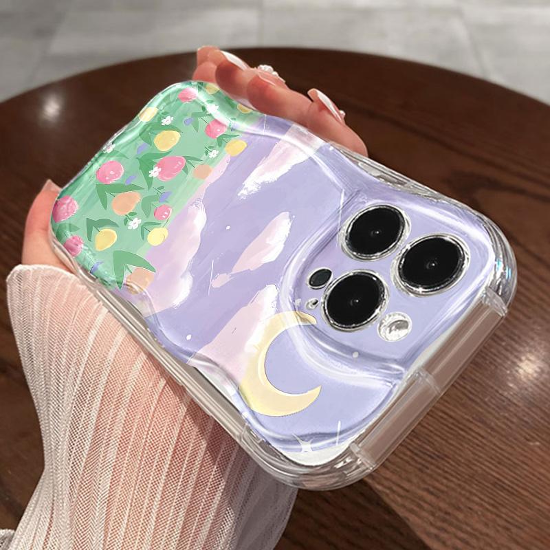 Phone Case for iPhone 11 13 12 14 15 16 XR XS Pro Max 7 8 Plus Samsung A55 A15 Redmi Note 13 12 OPPO A18 A16 Vivo Y17S V27 Honor 9 10 Infinix 40 30