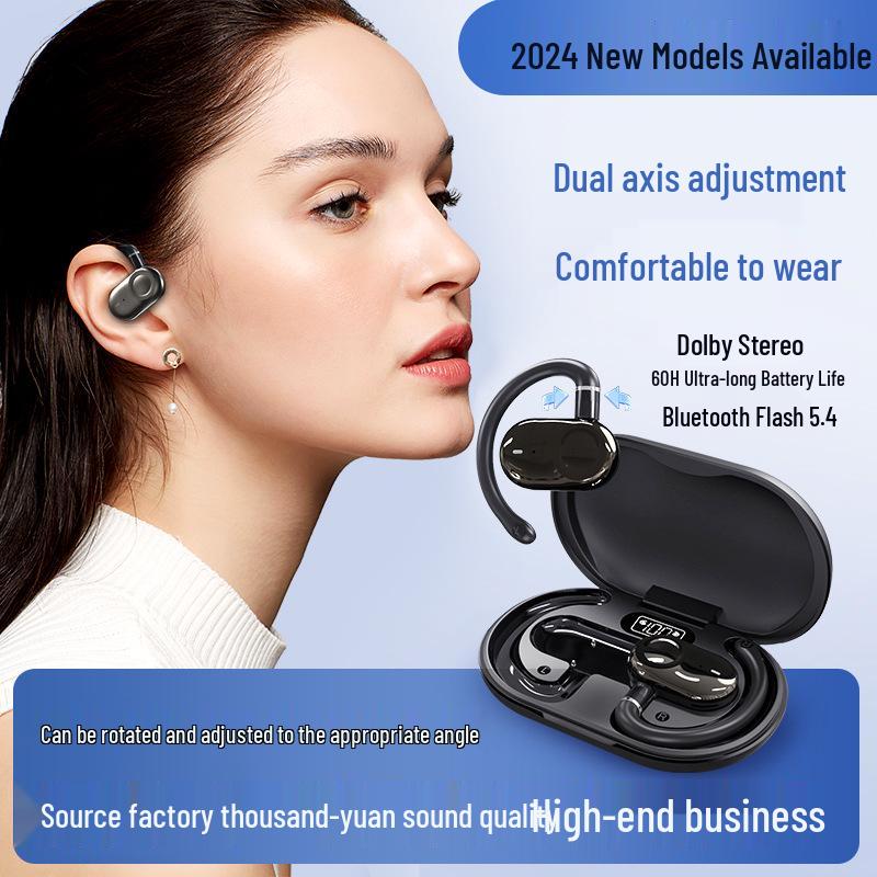 Douyin JM18 Поворотные Спортивные Bluetooth-наушники с заушинами Открытого типа