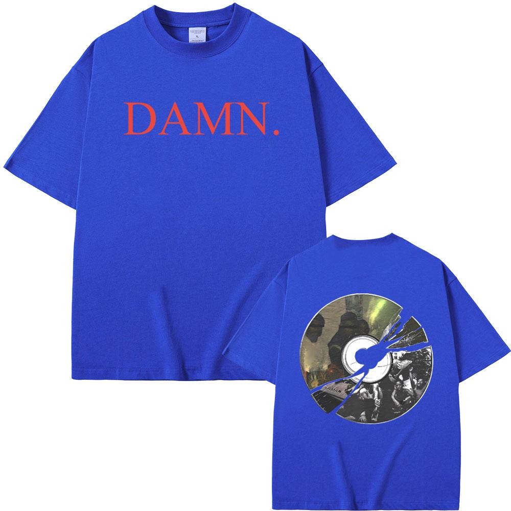 Rapper Kendrick Lamar DAMN To Pimp A Butterfly Mr. Morale & The Big Steppers Album Graphic Print Tshirt Male Hip Hop Casual Tees
