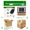 Solar-Powered Automatic Balcony Irrigation Kit for Potted Plants with Anti-Siphon System