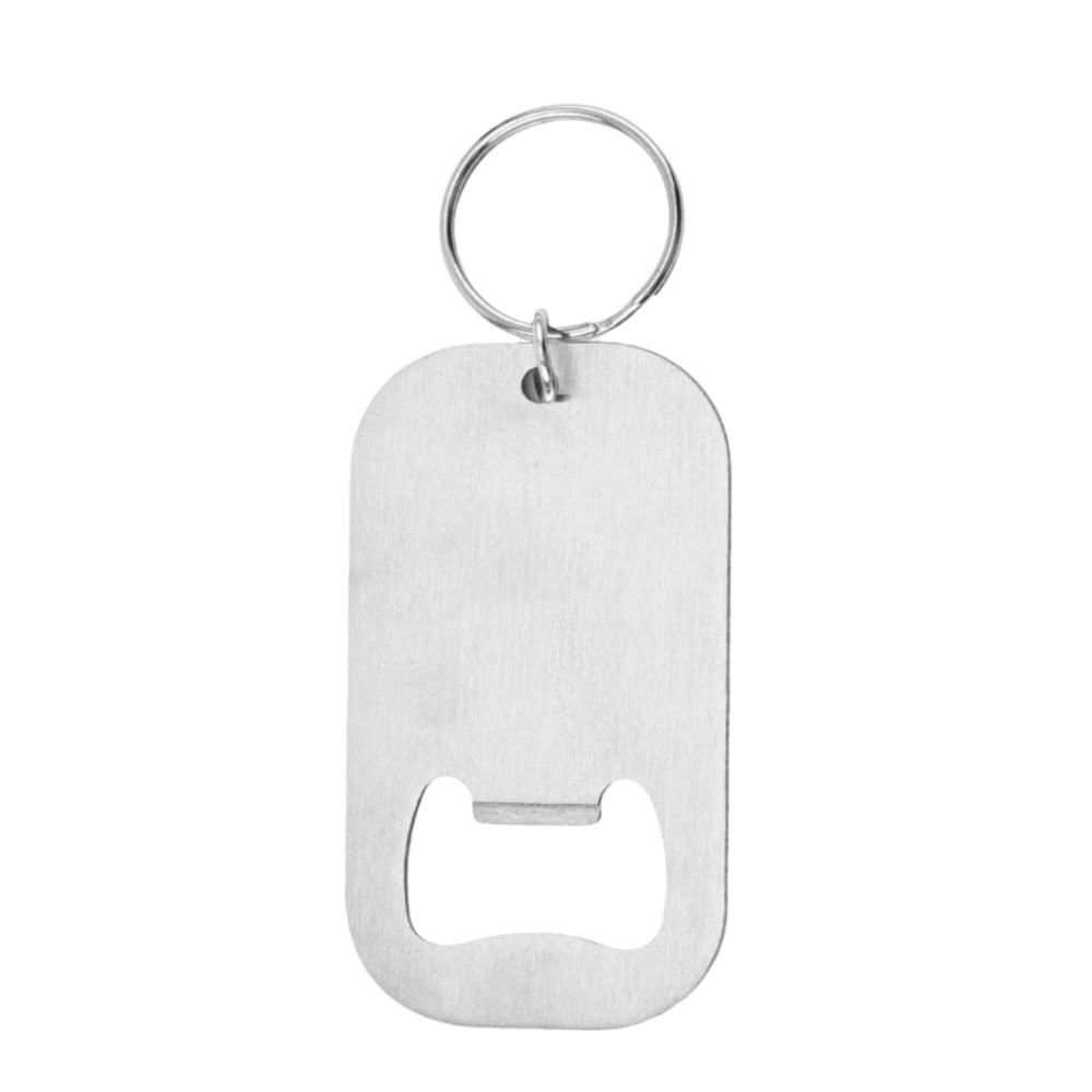 Simple Bottle Opener Keychain Stainless Steel Portable Bottle Opener Daily Carry
