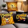 Модная Наволочка с Принтом Еды C-Cheetos Офисные Подушки Подходят для Дивана Машины Спальни Декоративная Наволочка